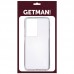 TPU чехол GETMAN Clear 1,0 mm для Samsung Galaxy S21 Ultra