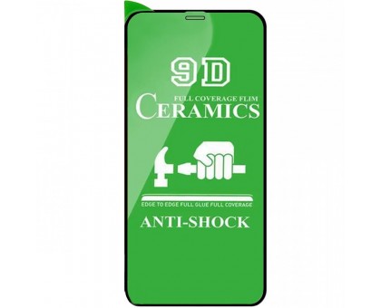Защитная пленка Ceramics 9D (без упак.) для Apple iPhone 12 Pro / 12 (6.1
