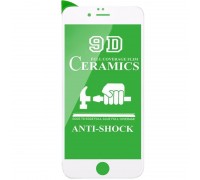 Защитная пленка Ceramics 9D (без упак.) для Apple iPhone 7 plus / 8 plus (5.5