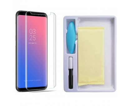 Защитное 3D стекло Mocolo с УФ лампой для Samsung G955 Galaxy S8 Plus
