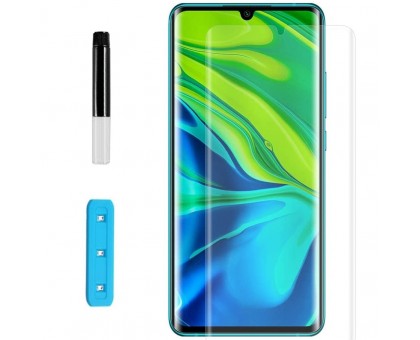 Защитное 3D стекло Nano Optics с УФ лампой для Xiaomi Mi Note 10/Note 10 Pro/Mi CC9 Pro/Note 10 Lite