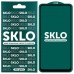 Защитное стекло SKLO 5D (full glue) для Huawei P Smart (2021)