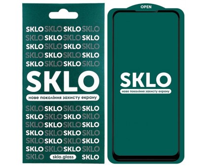Защитное стекло SKLO 5D (full glue) для Oppo A53 / A32 / A33