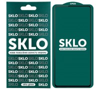 Защитное стекло SKLO 5D (full glue) для Realme 7 Pro
