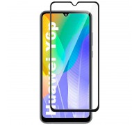 Защитное стекло XD+ (full glue) (тех.пак) для Huawei Y6p / Honor 9a